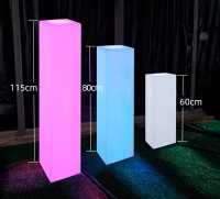 Светильник Колонна 45х110 питание от сети 220В, RGB