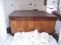 Зимний комплект (крышка, поддон, теплоизоляция обшивки, труб, чаши) для бассейна 6 м (Россия)