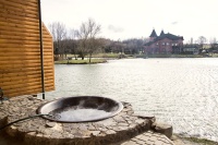 Чугунный банный чан для купания. Вместимость от 8 до 10 человек