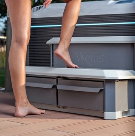 Гидромассажный спа-бассейн Wellis Vienna Life Deluxe Гидромассажный спа-бассейн Wellis Vienna Life Deluxe